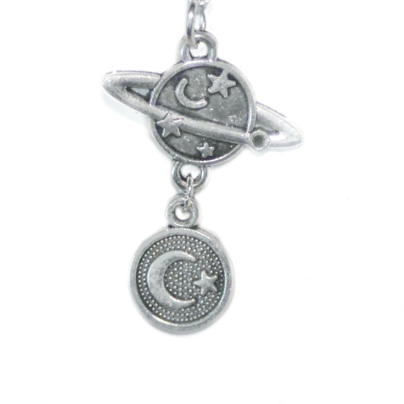 Saturn planet astrology belly ring - Picture 6 of 9